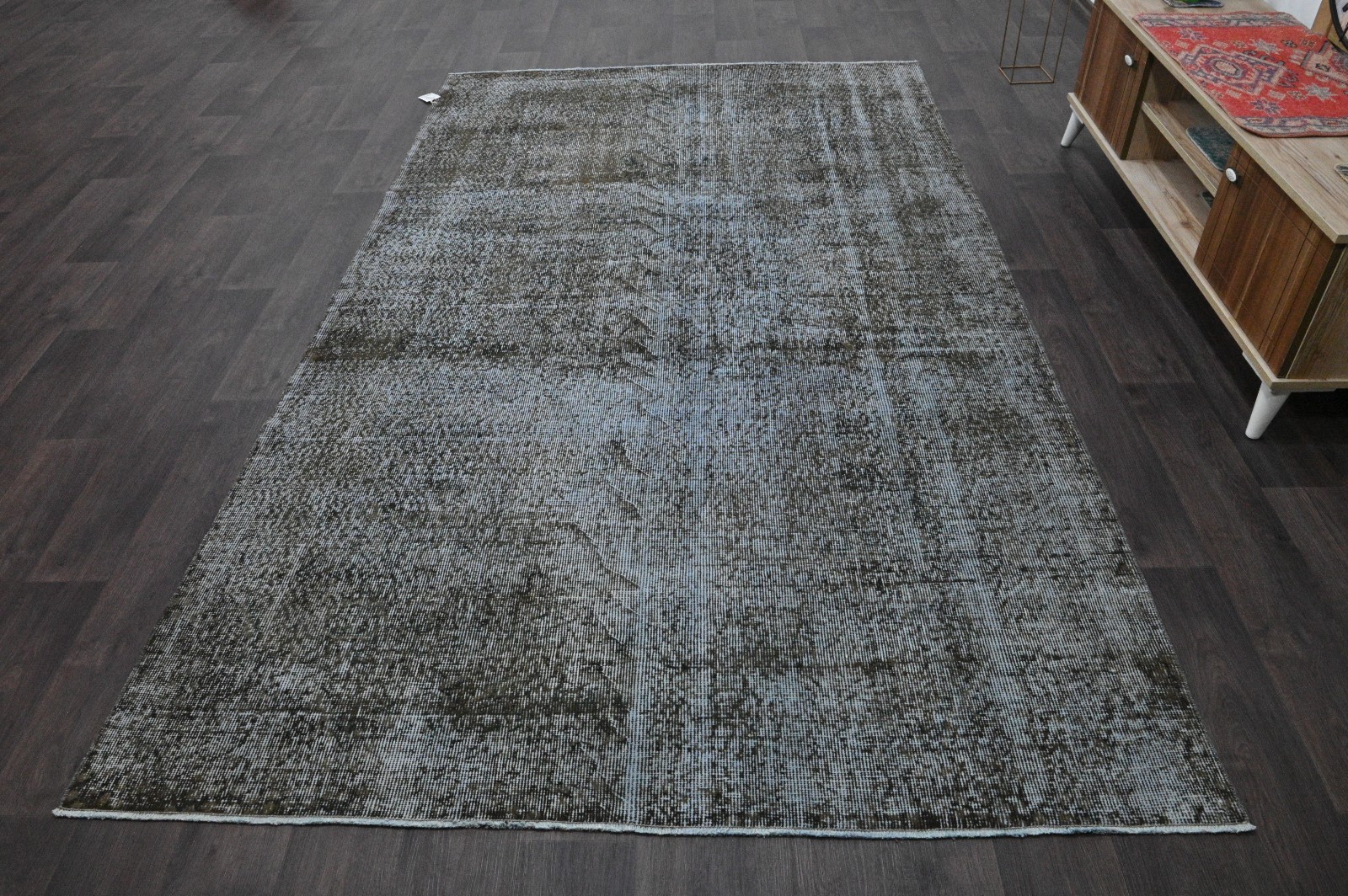 Oushak 6x10,Turkish Rug,vintage,anatolian,BLACK,kilim,Bohemian,handmade,wool gallery