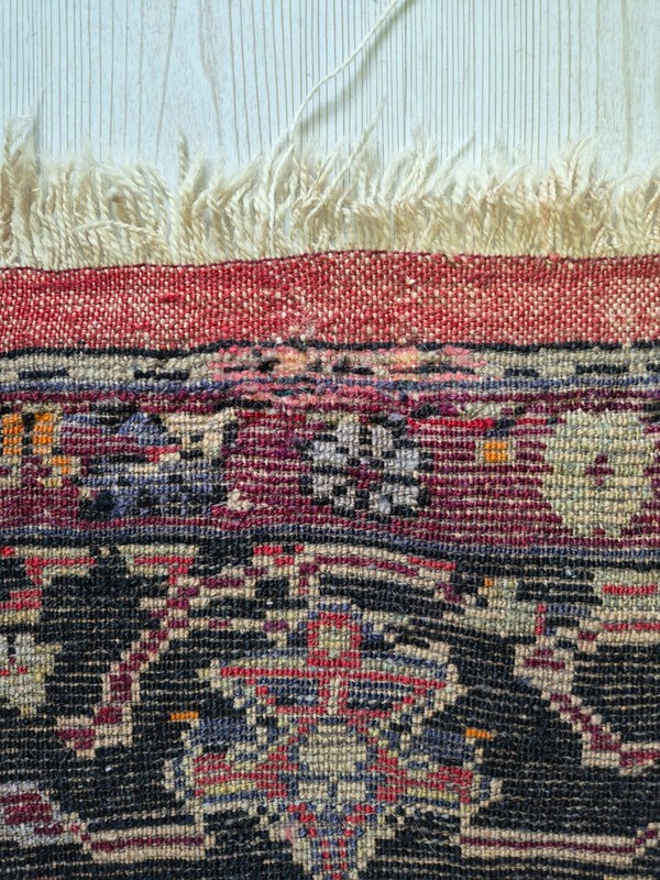 Antique Hand-Knotted Konya Karapınar Rug, Tribal Anatolian Rug 100 Yo 60x84'' gallery