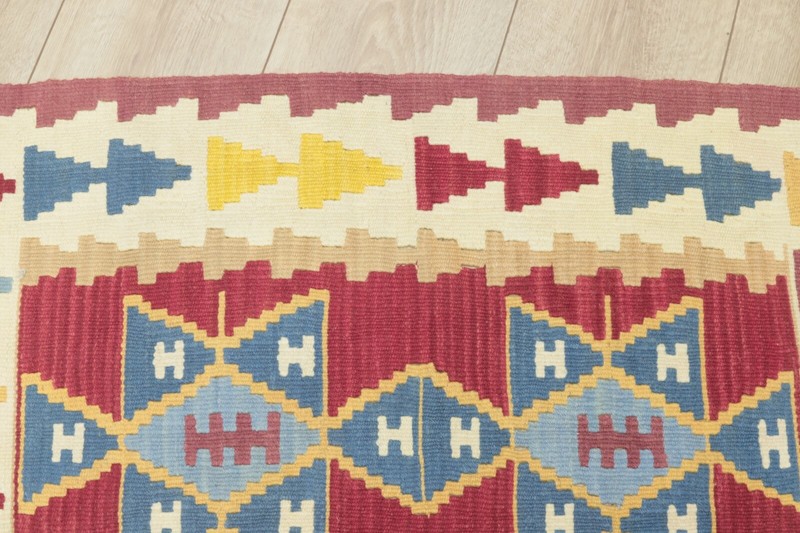 Traditional Vintage Cappadocia Kilim Rug Tribal Handmade Ethnic Carpet 2x3 ft gallery