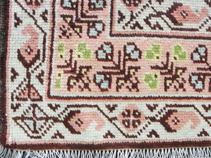 3'9" x 6'2" Unusual Old Caucasian Rug, Great Colors.#16812 AS IS gallery