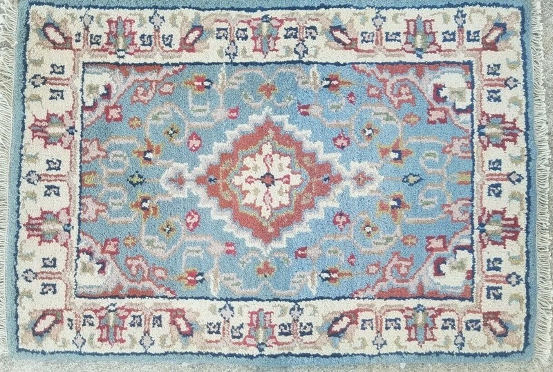 2X3* HAND-KNOTTED CAUCASIAN SUPER KAZAKH-OUSHAK TRIBAL CHOBI VINTAGE WOOL RUG gallery