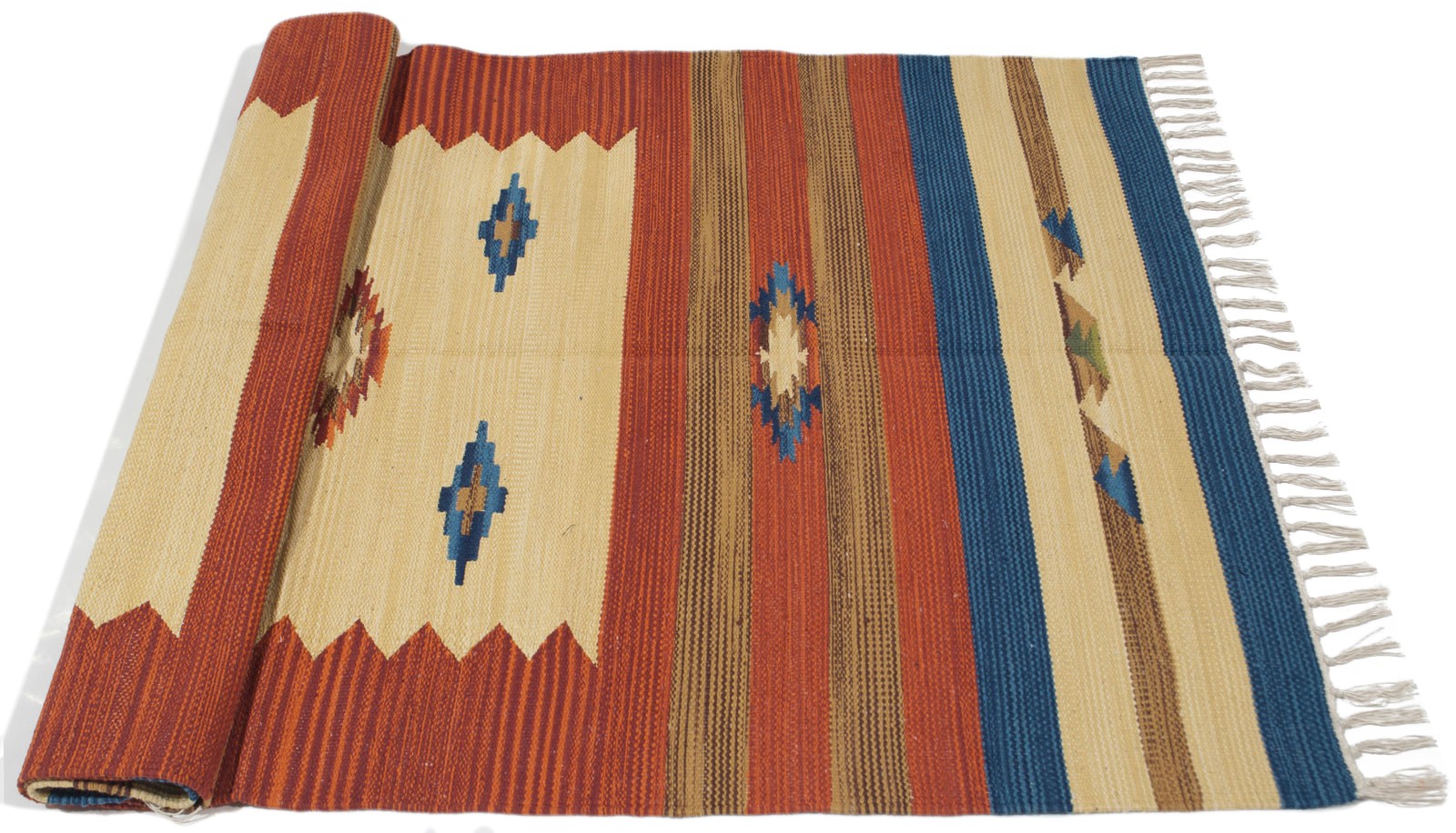 HAND MAD Milan KILIM COTTON 60x40 CM gallery