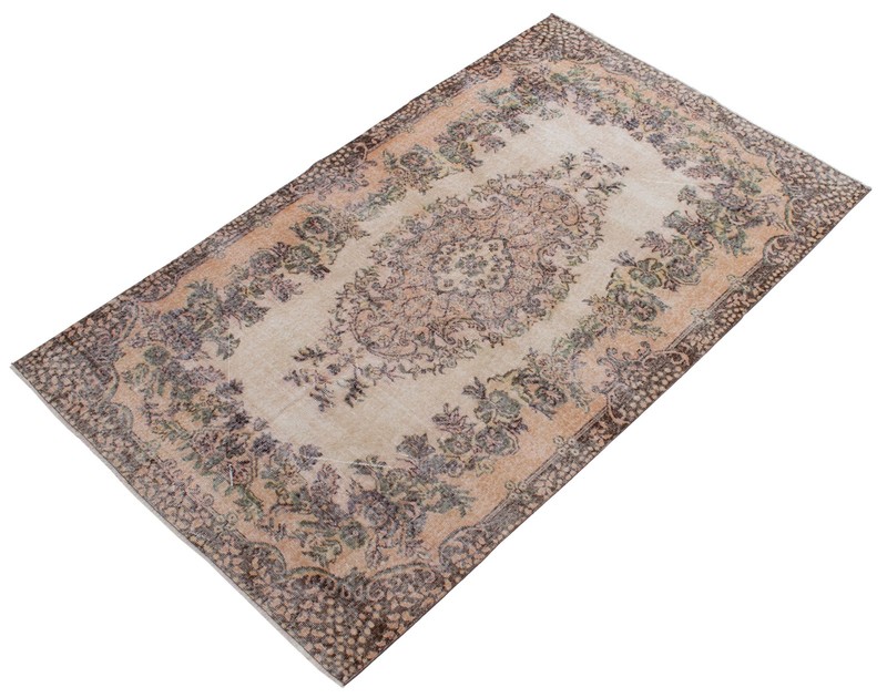 Traditional Vintage Hand-Knotted Carpet 5'4" x 8'9" Wool Area Rug gallery