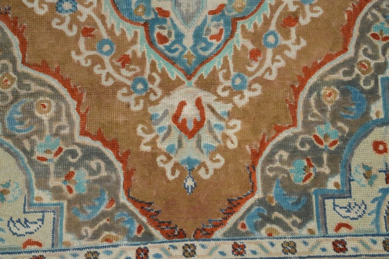 Over-dyed Traditional Style Vintage Wool Rug 5x6 ft Hand-knotted Wool Carpet gallery
