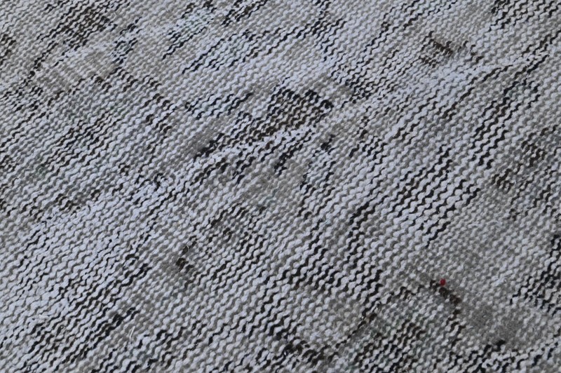Oushak Turkish Vintage Rug 5x8 Kilim Rug Anatolian Handmade Boho Decor GRAY gallery