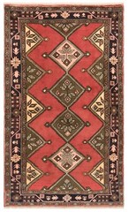 Koliai 168×100 cm Hand Knotted Oriental Rug Nomadic Red