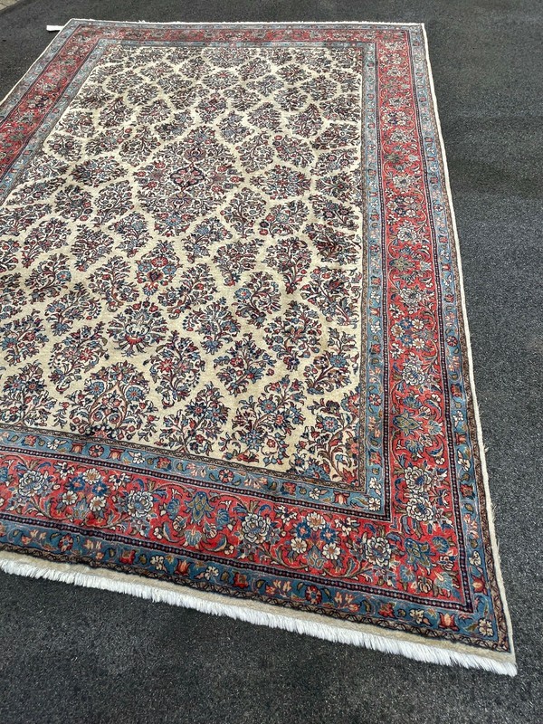 ANTIQUE SAROUK RUGS 8X11FT gallery