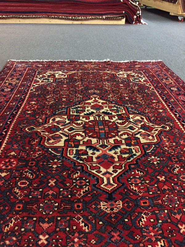 S.Antique Hand Knotted Vintage Oriental Area Rug Traditional Carpet 4’3x6’9,3242 gallery