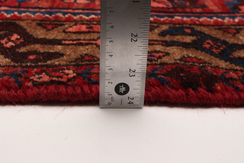 Vintage Hand-knotted Runner Rug 3'5" x 16'3" Traditional Oriental Wool Carpet gallery