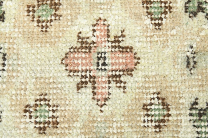 4x7 Turkish Antique Area Rug Anatolian Hand-Knotted Vintage Oushak Carpet,1457 gallery