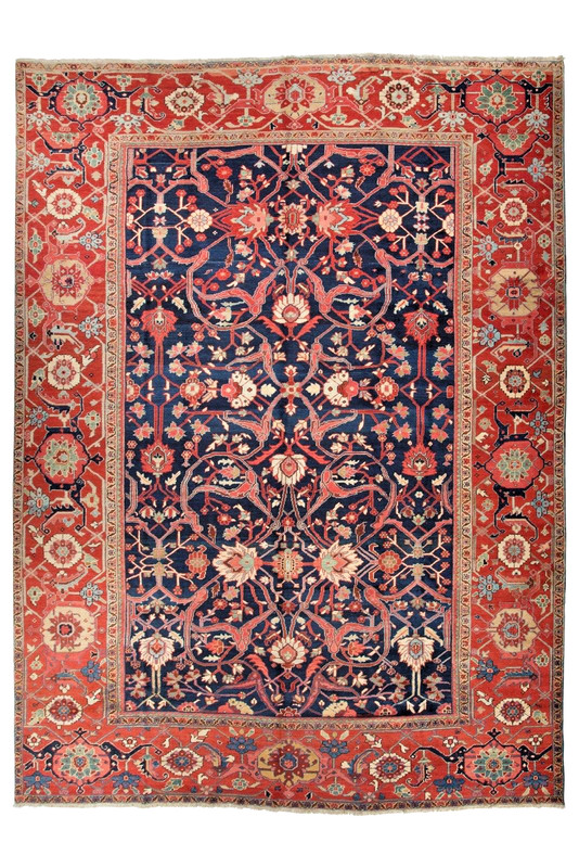 Antique HE-RI-Z High-Collectible Size : 11' 7" x 14' 2" Circa : 1905 gallery