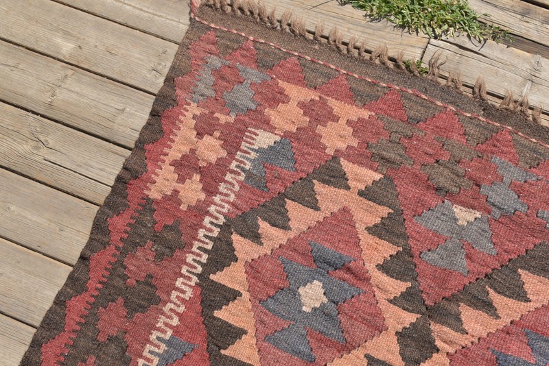Afghan Rug 36''x61'' Handwoven Carpet 92x156cm Maimana Eclectic Oriental Rug gallery