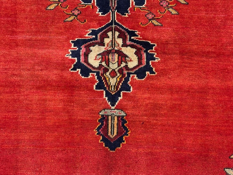 5x11 Vintage Meshkin Hand Knotted Wool Tribal Hall Runner Oriental Area Rug Red gallery