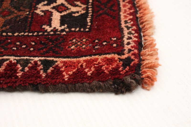 Vintage Traditional Hand-Knotted Area Rug 3'11" x 9'10" Oriental Wool Carpet gallery