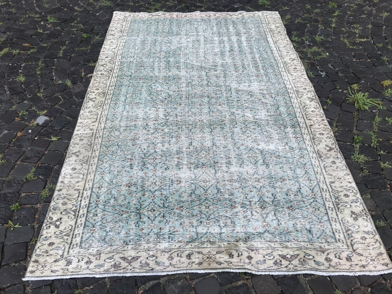 Handmade Rug Turkish Area Rug Vintage Rug Oushak Rug Antique Rug Bohemian Rug gallery