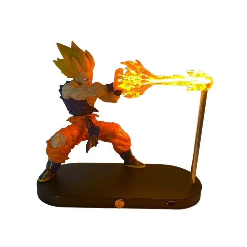In-Stock Dragon Ball Vegeta Saiyan Goku Magnetic Night Light Desktop Decorative gallery