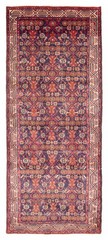 3’7″ x 9’6″ Vintage Hand-knotted Runner Rug Traditional Oriental Wool Carpet