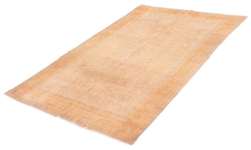 Vintage Hand-Knotted Area Rug 6'5" x 10'0" Traditional Oriental Wool Carpet gallery
