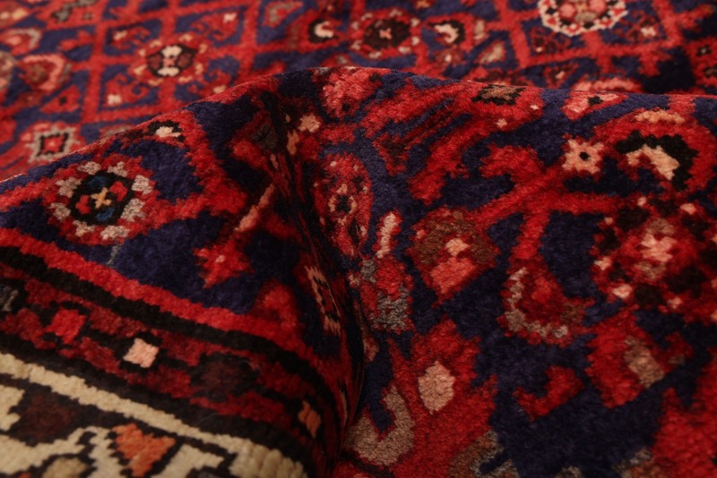 3'4" x 9'10" Vintage Hand-knotted Runner Rug Traditional Oriental Wool Carpet gallery