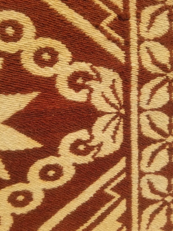 Vintage Traditional Handmade Oriental Wool Multi Kilim Rug 5.9x2.5ft gallery