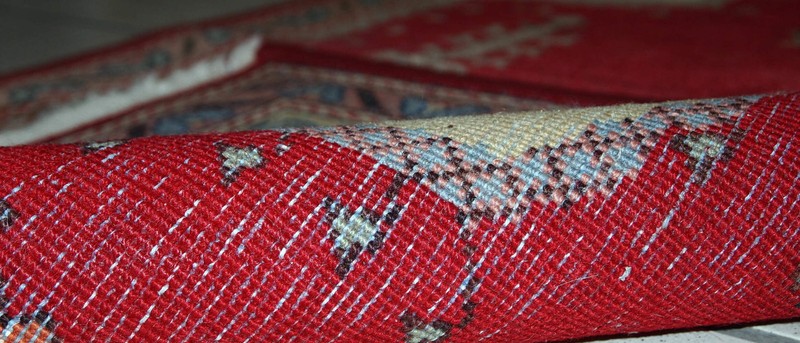Handmade antique Turkish Konya rug 2.9' x 3.5' (69cm x 108cm) 1920s - 1C500 gallery