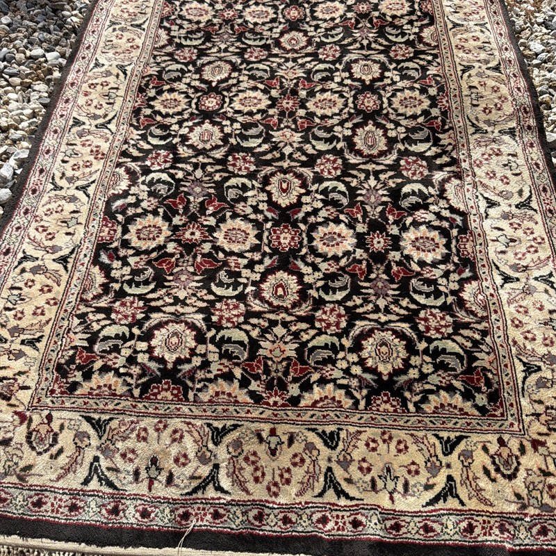 3 X 5 FT Stunning Silk and Wool Pakistani Handmade Oriental Carpet gallery