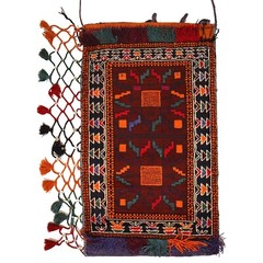 Tribal Afghan Hand Knotted Oriental Cushion Pillow Vintage Rug 2’0″x3’7″ ft 2770