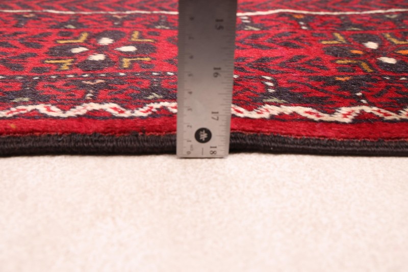 Vintage Hand-knotted Runner Rug 3'1" x 12'8" Traditional Oriental Wool Carpet gallery