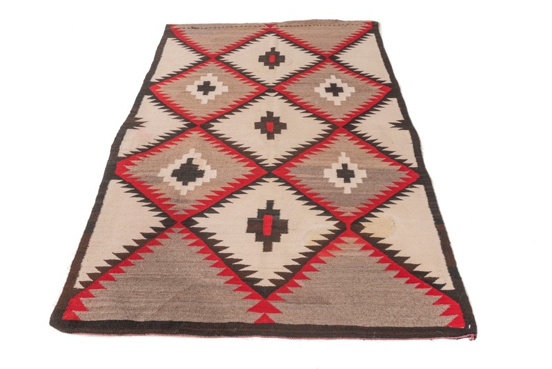 Vintage Navajo Rug 3'8 X 6' E21579 gallery