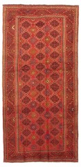 Traditional Vintage Hand-Knotted Area Rug 4’11” x 9’10” Oriental Wool Carpet