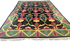 VINTAGE MODERN TUFENKIAN TIBETAN RUG WILLIAM MORRIS ARTS & CRAFTS DESIGN