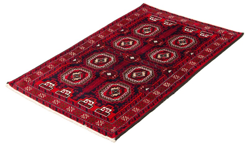 Traditional Vintage Hand-Knotted Area Rug 3'4" x 6'0" Oriental Wool Carpet gallery