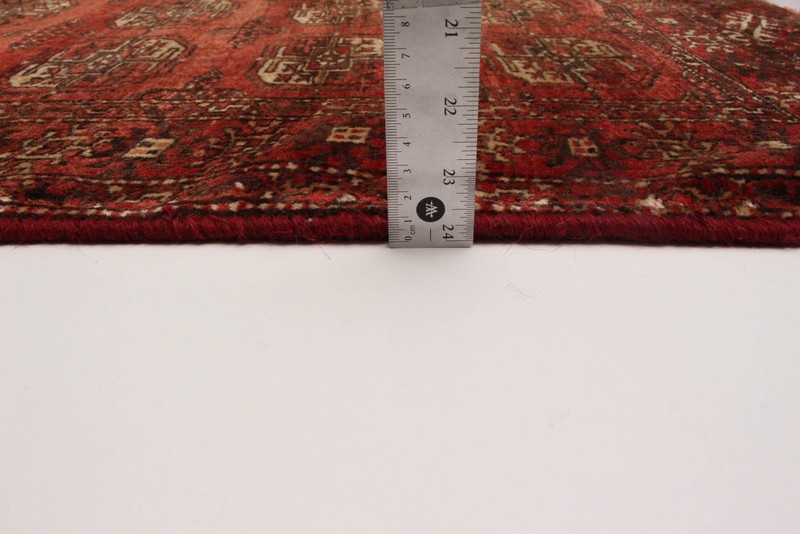 Vintage 3'6" x 4'10" Traditional Hand Knotted Vegetable Dye Wool Area Rug gallery