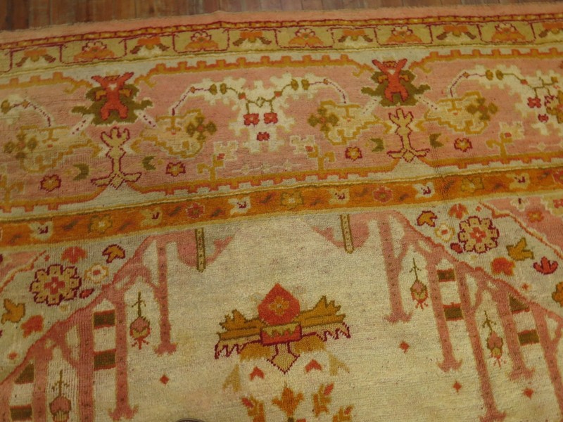 Antique World Class Turkish Oushak Ushak Rug Size gallery