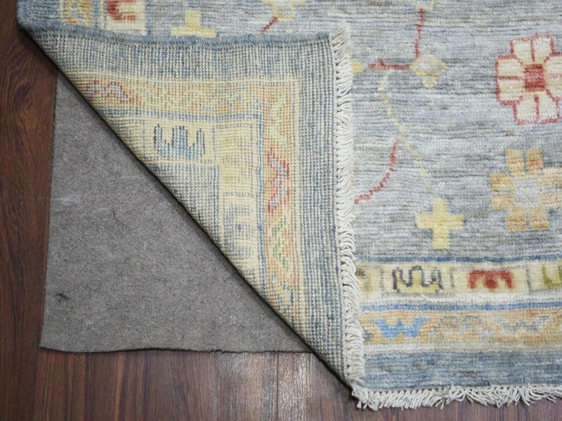12'0" x 16'0" Gray, Natural Dyes, Organic Wool, Hand Knotted, Angora Oushak Rug gallery