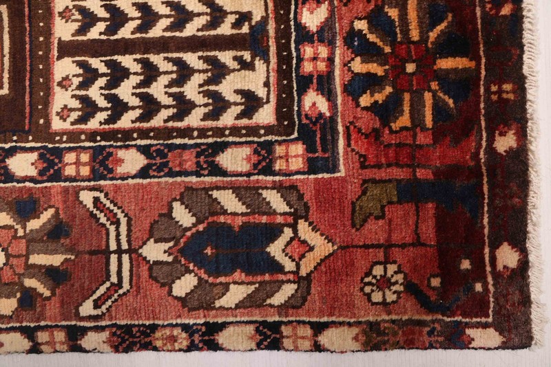 Traditional Vintage Hand-Knotted Area Rug 4'11" x 9'10" Oriental Wool Carpet gallery