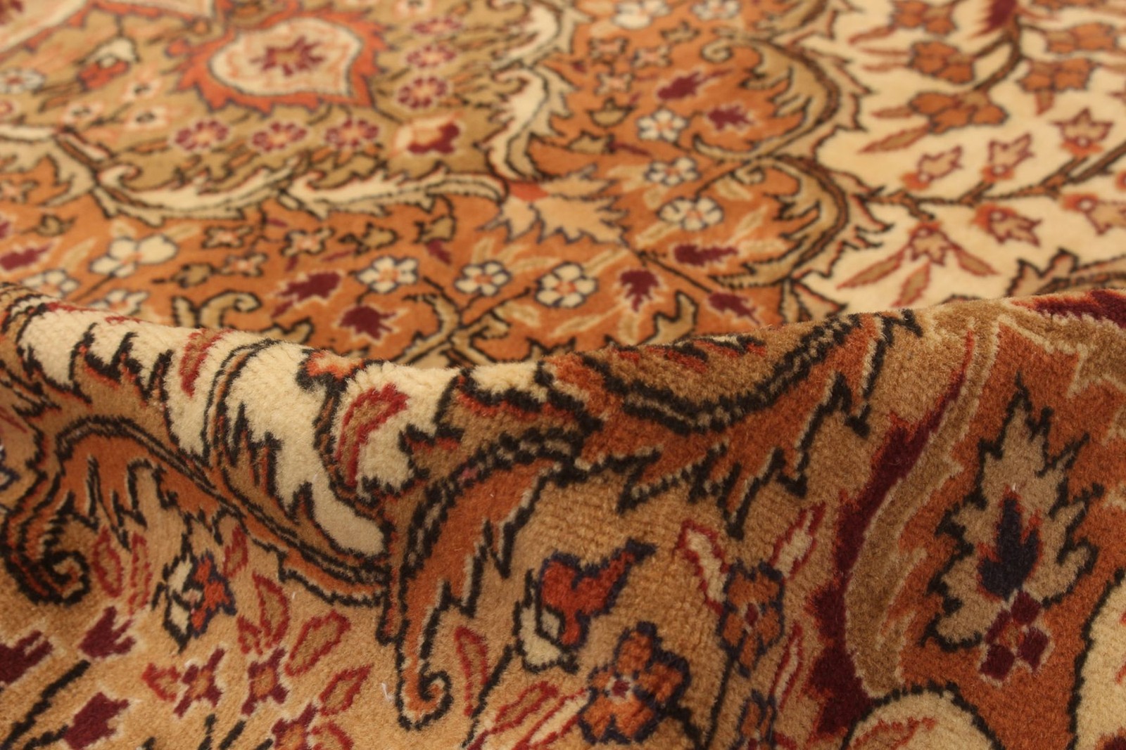 Traditional Vintage Hand-Knotted Area Rug 6'5" x 9'11" Oriental Wool Carpet gallery
