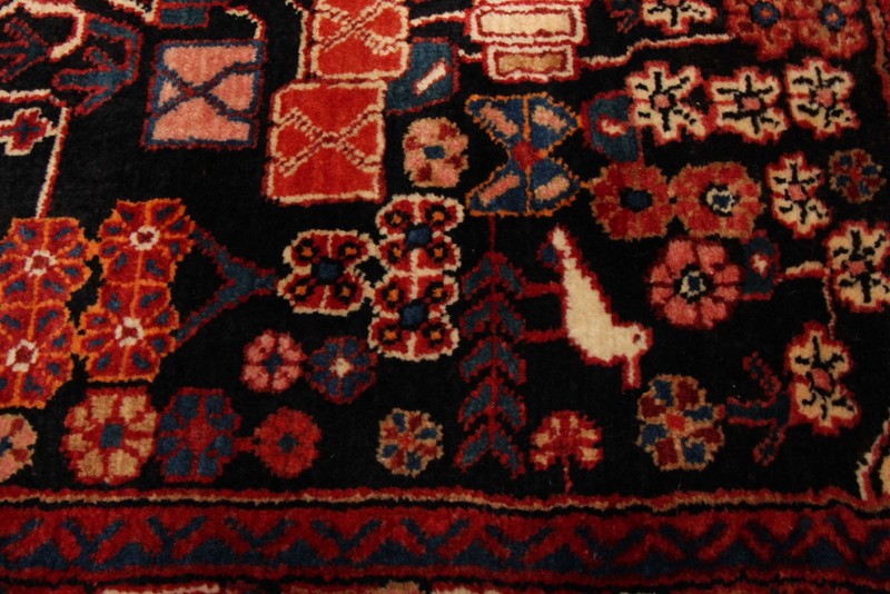 Vintage Hand-knotted Runner Rug 3'10" x 15'7" Traditional Oriental Wool Carpet gallery
