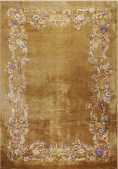 12X18 Antique Chinese Art Deco Wool Area Rug 1935