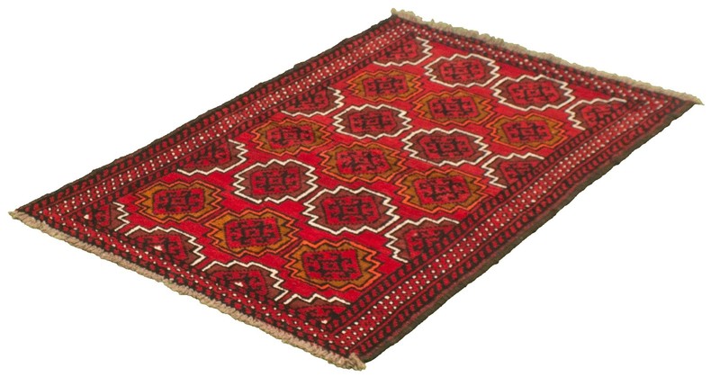 Vintage Traditional Hand-Knotted Area Rug 3'6" x 5'9" Oriental Wool Carpet gallery