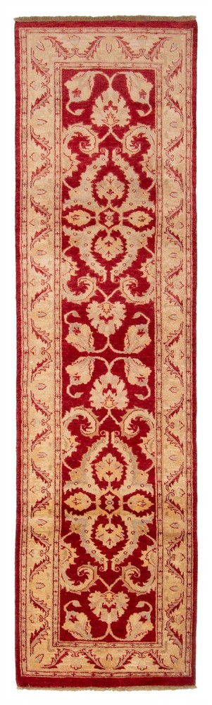 Vintage Hand-knotted Runner Rug 2'7" x 9'7" Traditional Oriental Wool Carpet