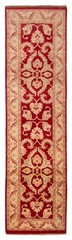 Vintage Hand-knotted Runner Rug 2’7″ x 9’7″ Traditional Oriental Wool Carpet