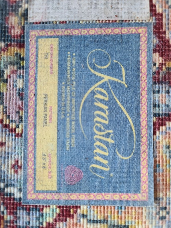 Karastan Vintage #790 Wool Rug 4'3"x6 gallery