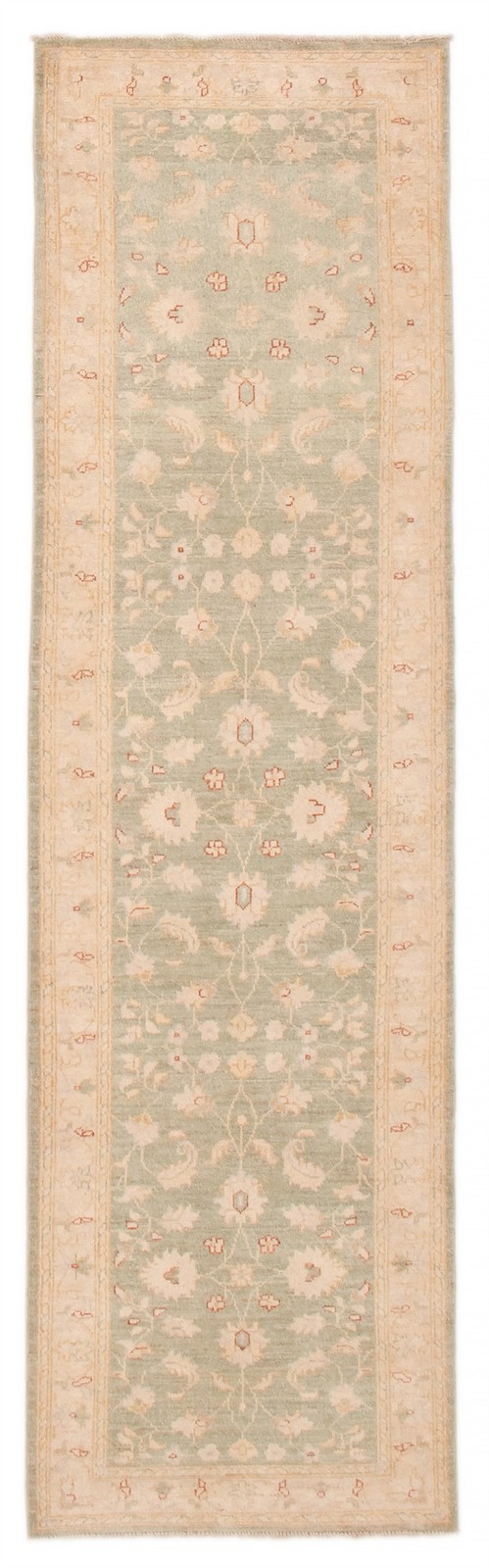 2'9" x 9'7" Vintage Hand-knotted Runner Rug Traditional Oriental Wool Carpet gallery