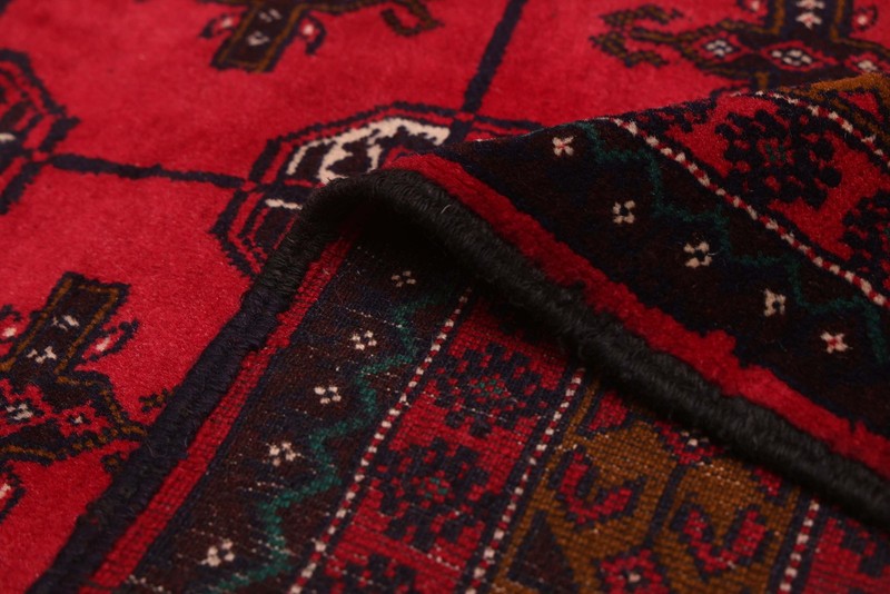 Vintage Hand-Knotted Area Rug 4'5" x 7'8" Traditional Oriental Wool Carpet gallery