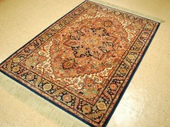 VINTAGE MINT AUTHENTIC AMERICAN KARASTAN HERIZ PATTERN #726 RUG CARPET 4’3″ X 6′