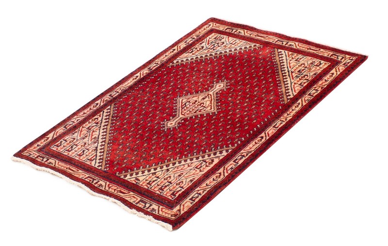 Traditional Vintage Hand-Knotted Oriental Carpet 3'5" x 5'0" Wool Area Rug gallery