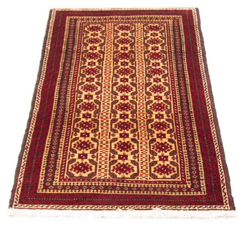 Traditional Vintage Hand-Knotted Area Rug 3'3" x 5'11" Oriental Wool Carpet gallery