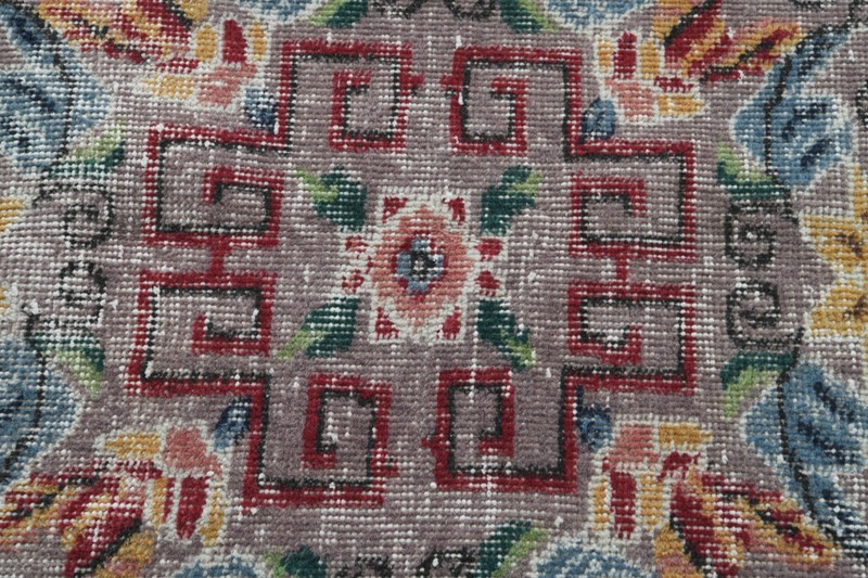 5x9 ft rugs, antique turkish carpet vintage oushak rug hand-knotted wool rug,21 gallery