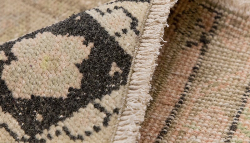 Turkish Runner,Vintage Runner,Oushak Rug,Floor Rug,Runner Rug, 1'10 X 11'7 feet gallery